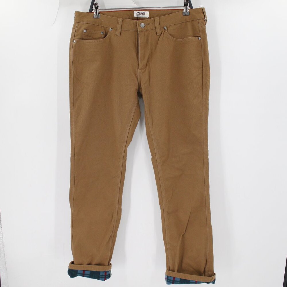 Mountain khakis pants Women's 14 36x32 Camber 106 Lined Classic Fit Cotton Blend